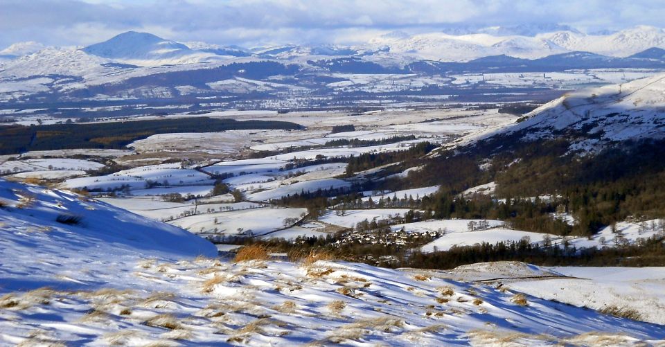 Peaks of the Scottish Highlands from the Campsie Fells