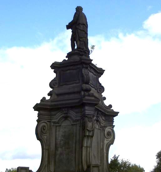 Memorial Statue in Necropolis