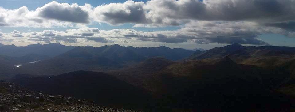 View from Stob a'choire Mheadhoin