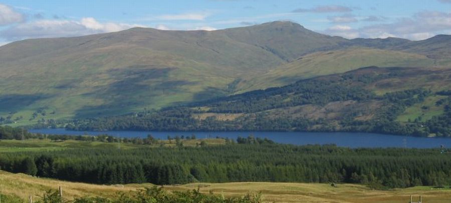 Creag Uchdag above Loch Tay