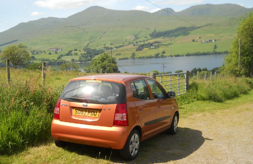 Ben Lawyers Group above Loch Tay from Ardtalnaig