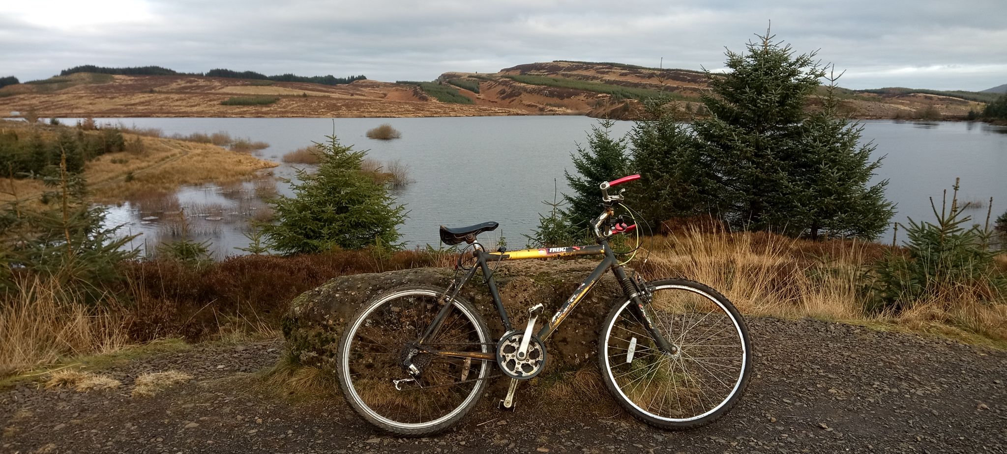 Auchineden Hill across Burncrooks Reservoir