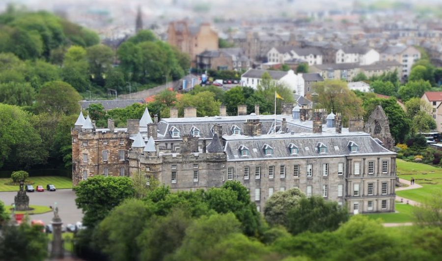 Holyrood Palace in Edinburgh