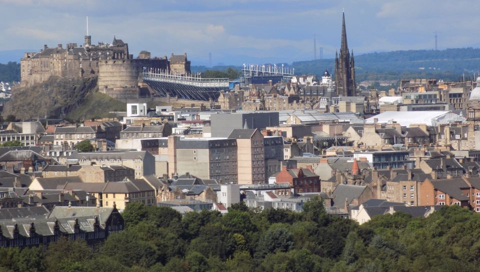 Edinburgh Castle from Arthur's Seat