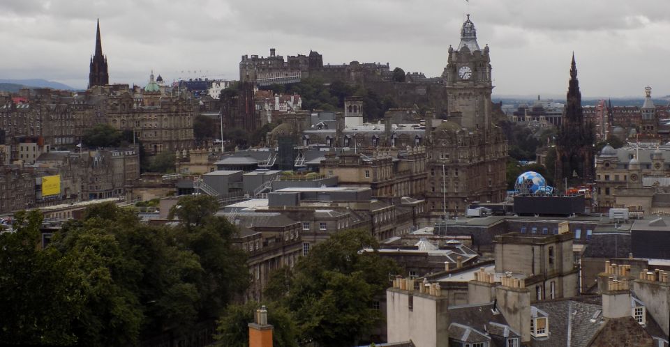 Edinburgh Castle from Calton Hill