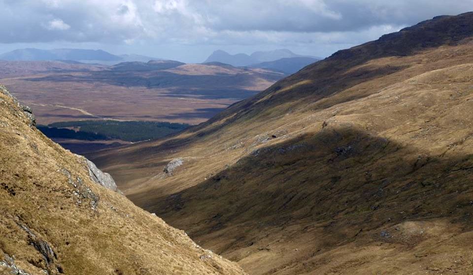 The Fannichs in the North West Highlands of Scotland