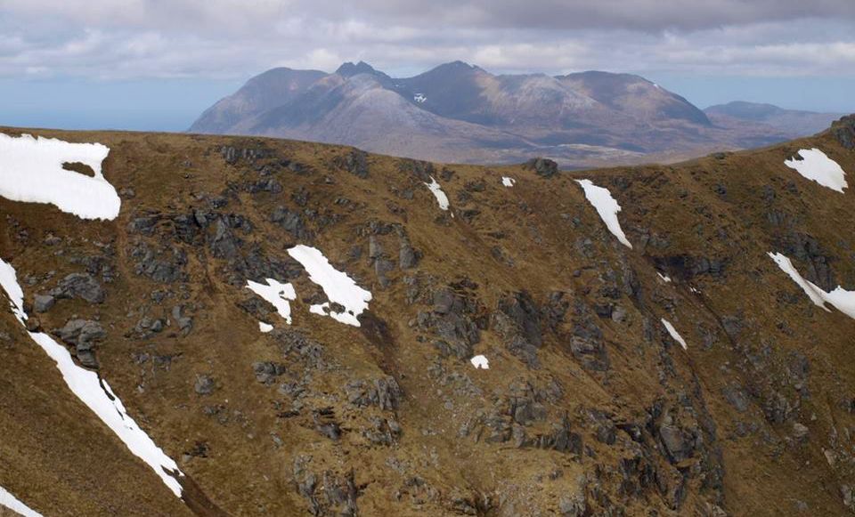 The Fannichs in the North West Highlands of Scotland