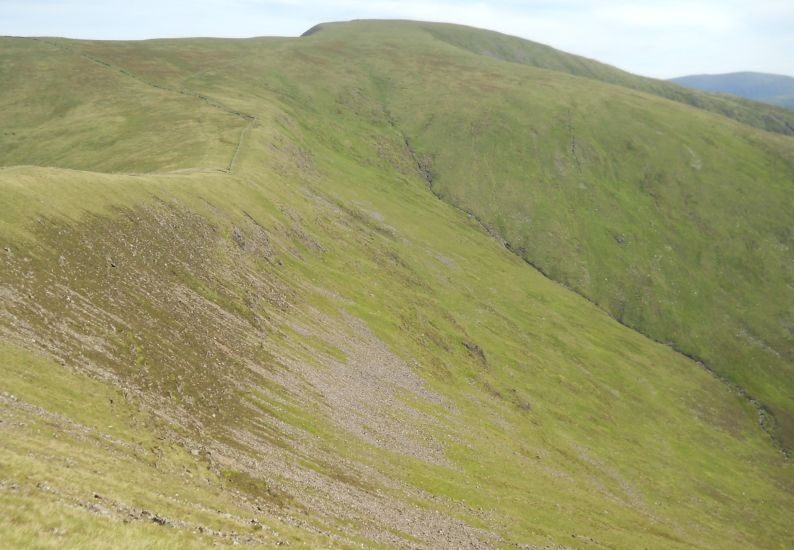 The Merrick ( 843m, 2,766ft ) from Benyellary