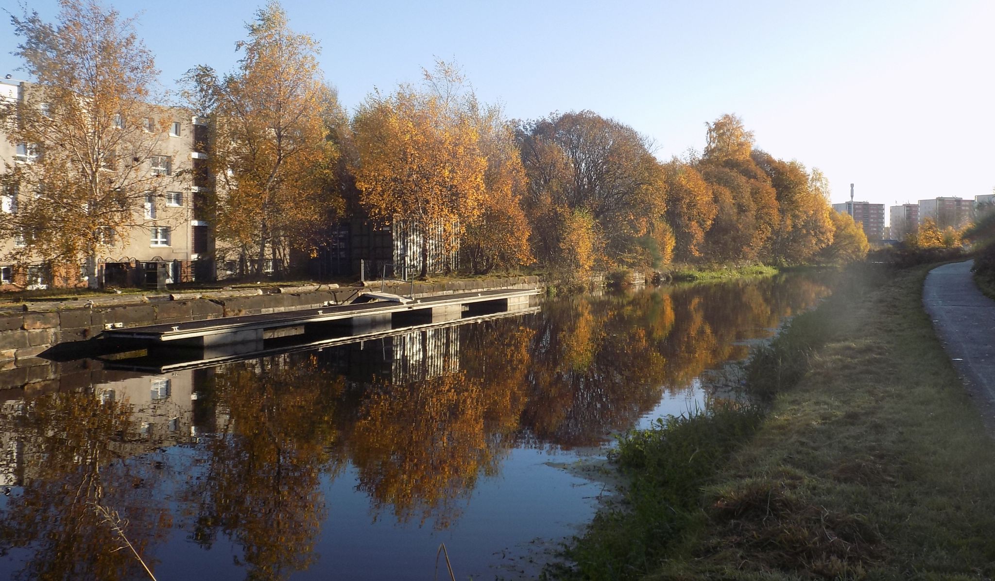 Forth & Clyde Canal in Maryhill