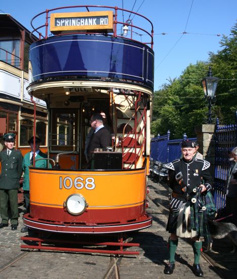 Glasgow Corporation tramcar