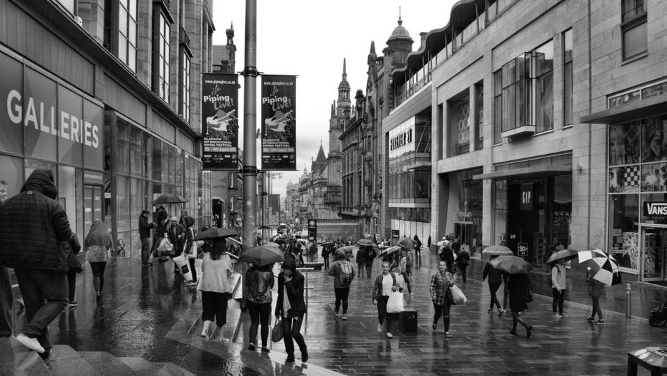 Buchanan Street in Glasgow city centre