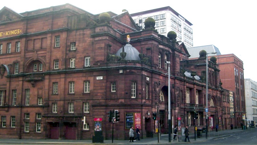 King's Theatre in Bath Street in city centre of Glasgow