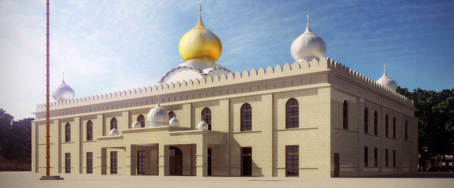 New Gurdwara ( Sikh Temple ) in Glasgow