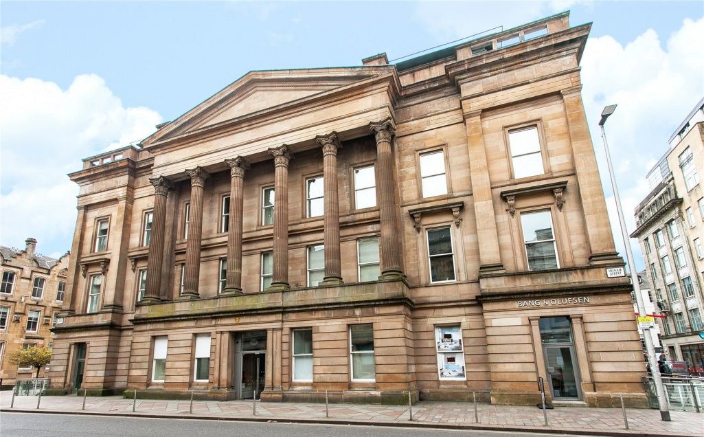 Building in Ingram Street in Glasgow city centre