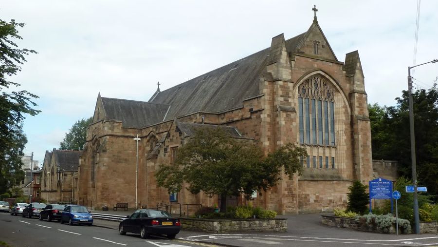 Newlands South Church near the White Cart River