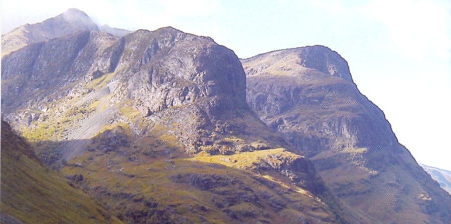 Gearr Aonach and Aonach Dubh in Glencoe