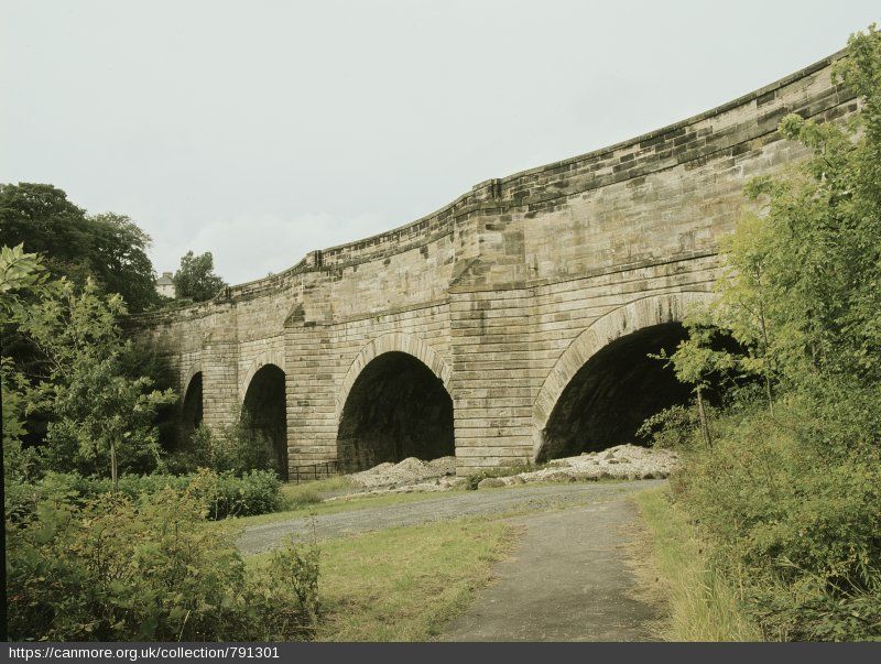 Bridge over Kelvin River Walkway through Maryhill