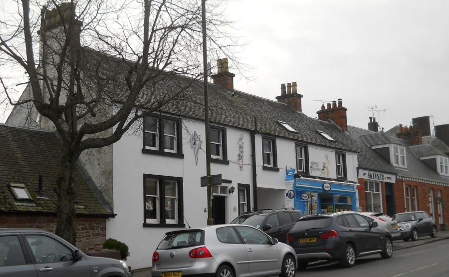 Shops in Fintry Road in Kippen