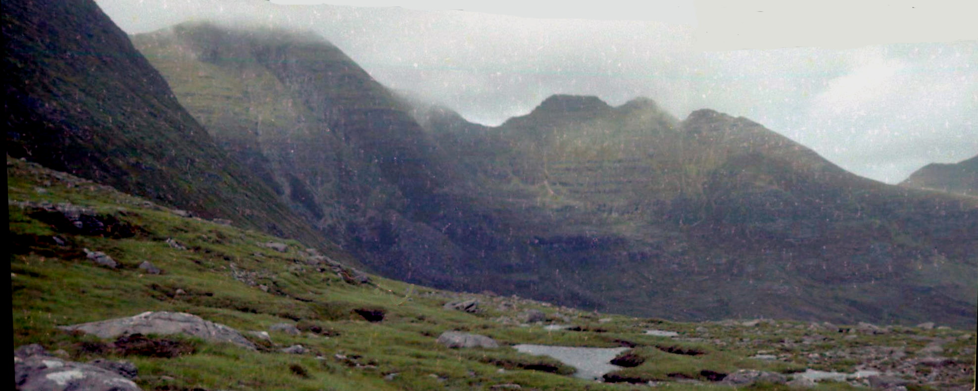 Beinn Alligin in the Torridon Region of the NW Highlands of Scotland