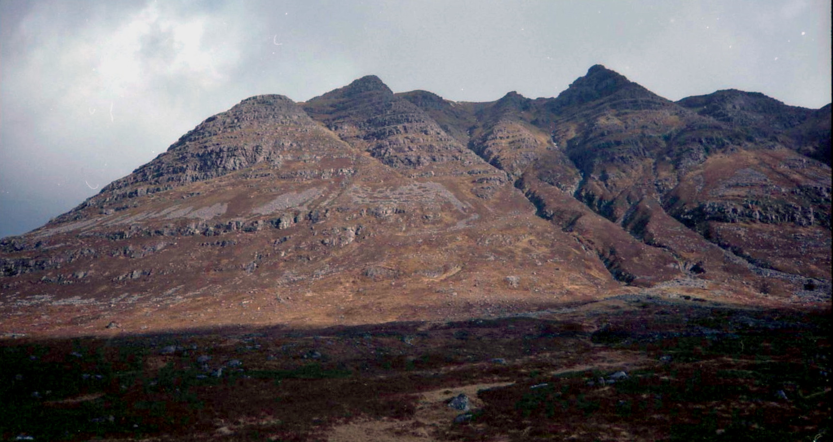 Liathach from Beinn Dearg