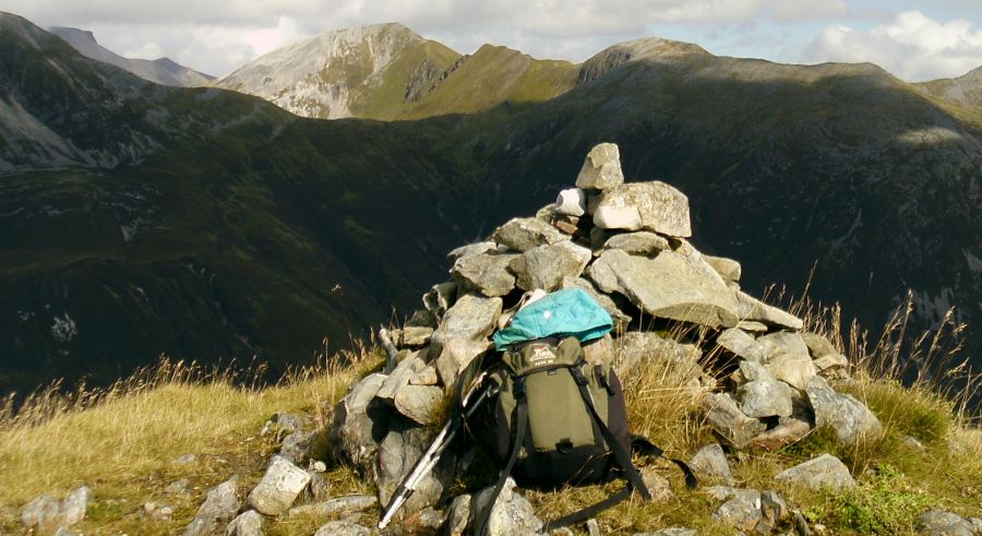 Sgurr a' Mhaim ( 3606ft, 1099m ) from Beinn na Caillich