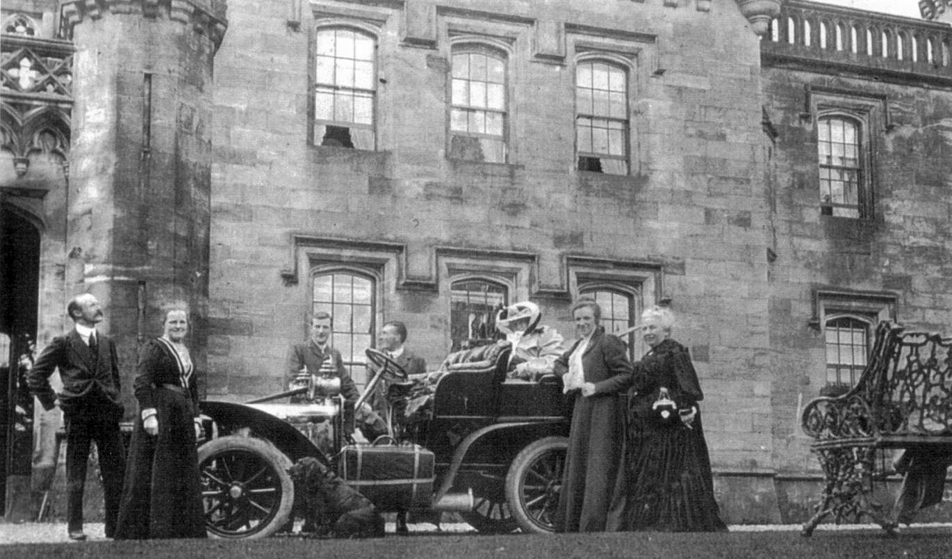 Craigend Castle - Old photo