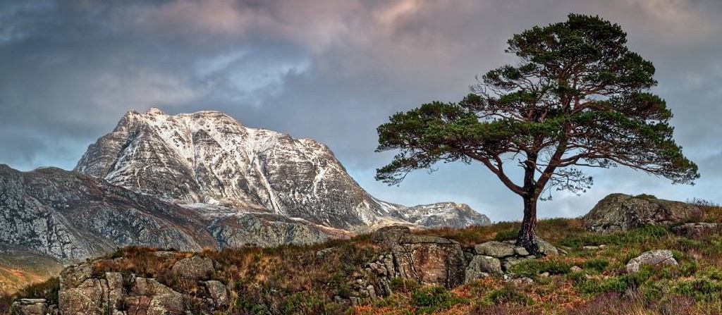 Slioch in the NW Highlands of Scotland