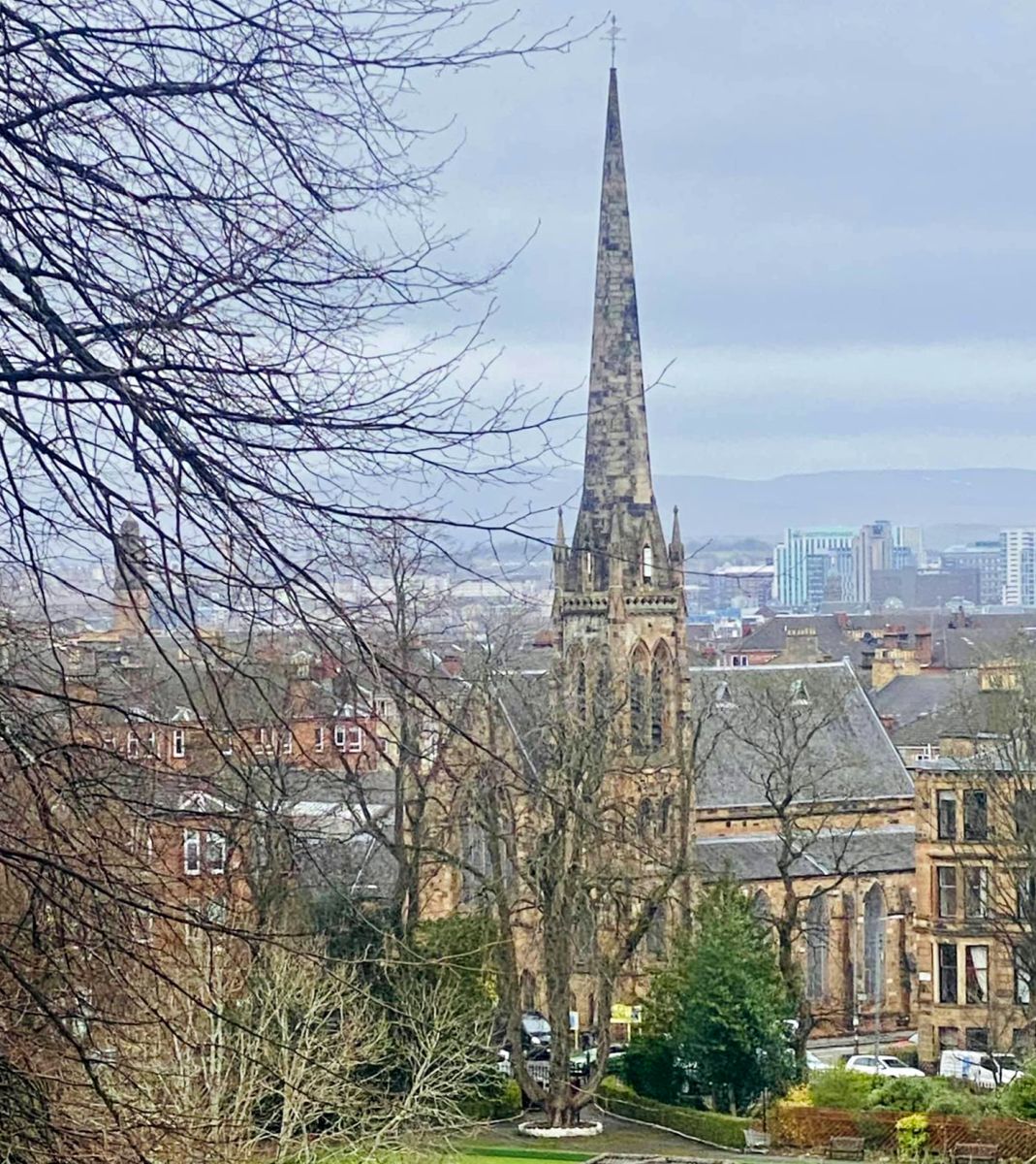 Queen's Park Baptist Church from Queen's Park