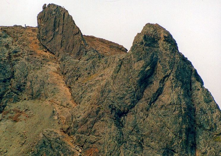 Inaccessible Pinnacle on Sgurr Dearg on the Skye Ridge