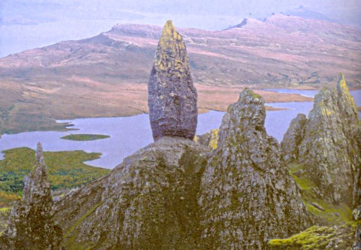 Old Man of Storr on Island of Skye