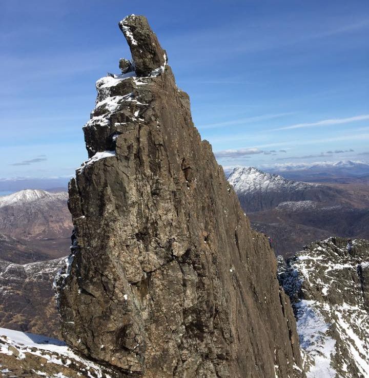 Inaccessible Pinnacle on Sgurr Dearg on the Skye Ridge