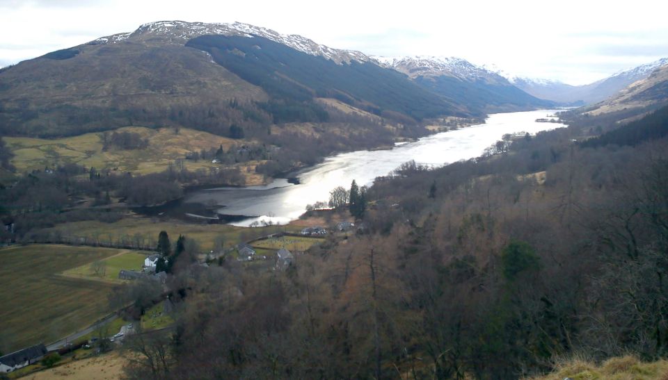 Creag Mhor and Stob Fear-tomhais above Balquidder and Loch Voil