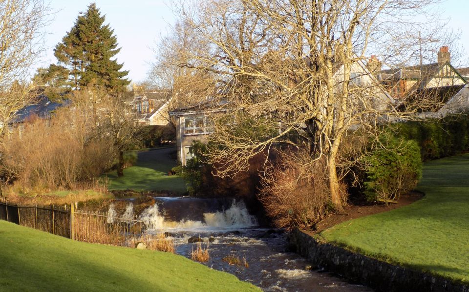 Powmillon Burn in Strathaven Park