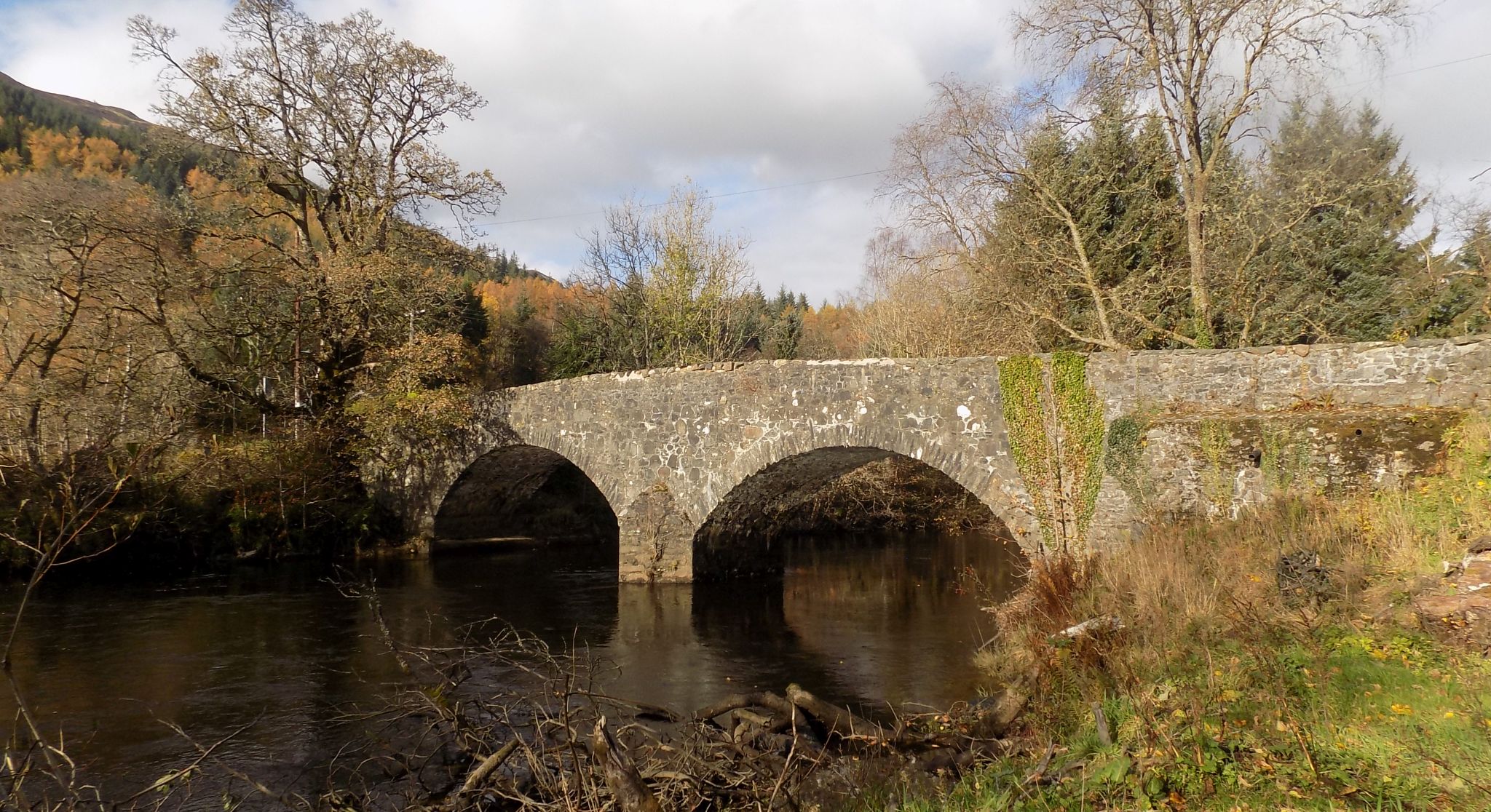 Bridge over River Balvag at Strathyre