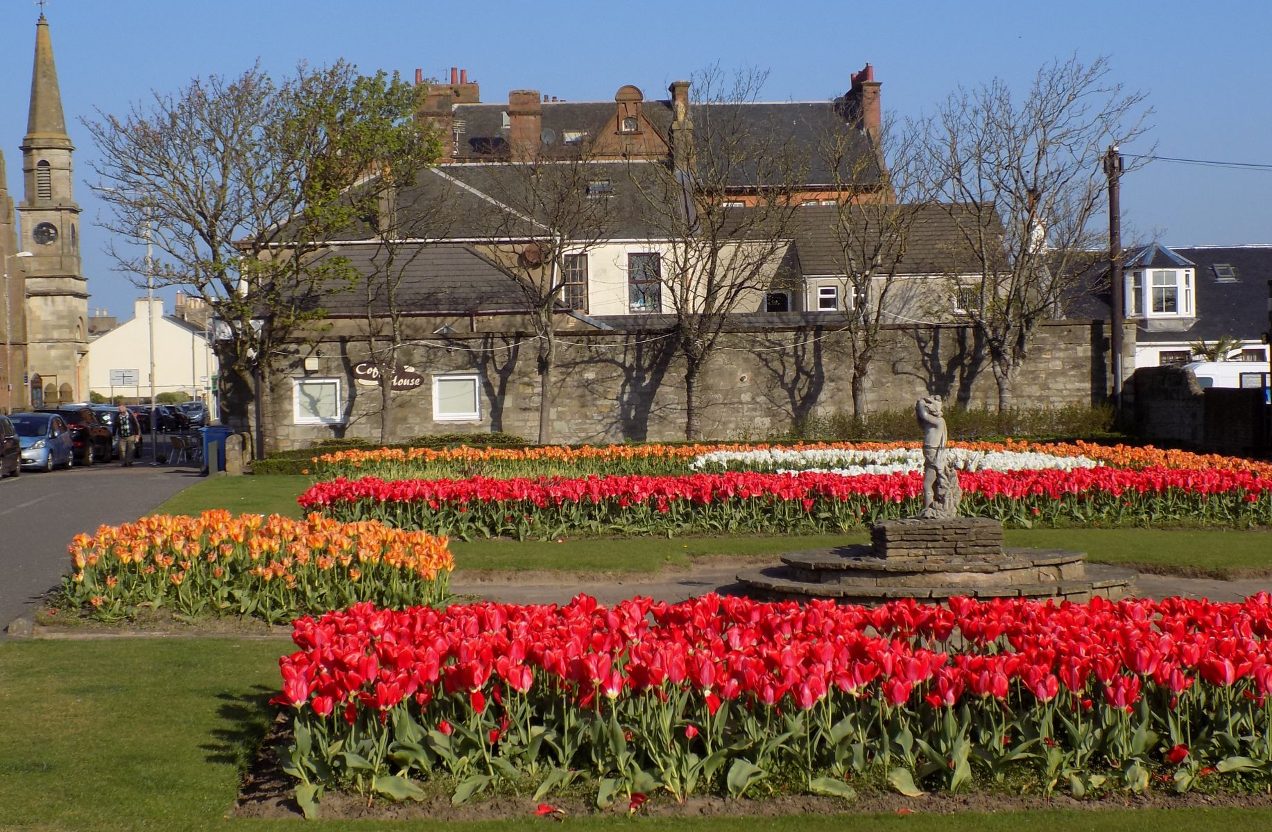 Flower garden in Troon