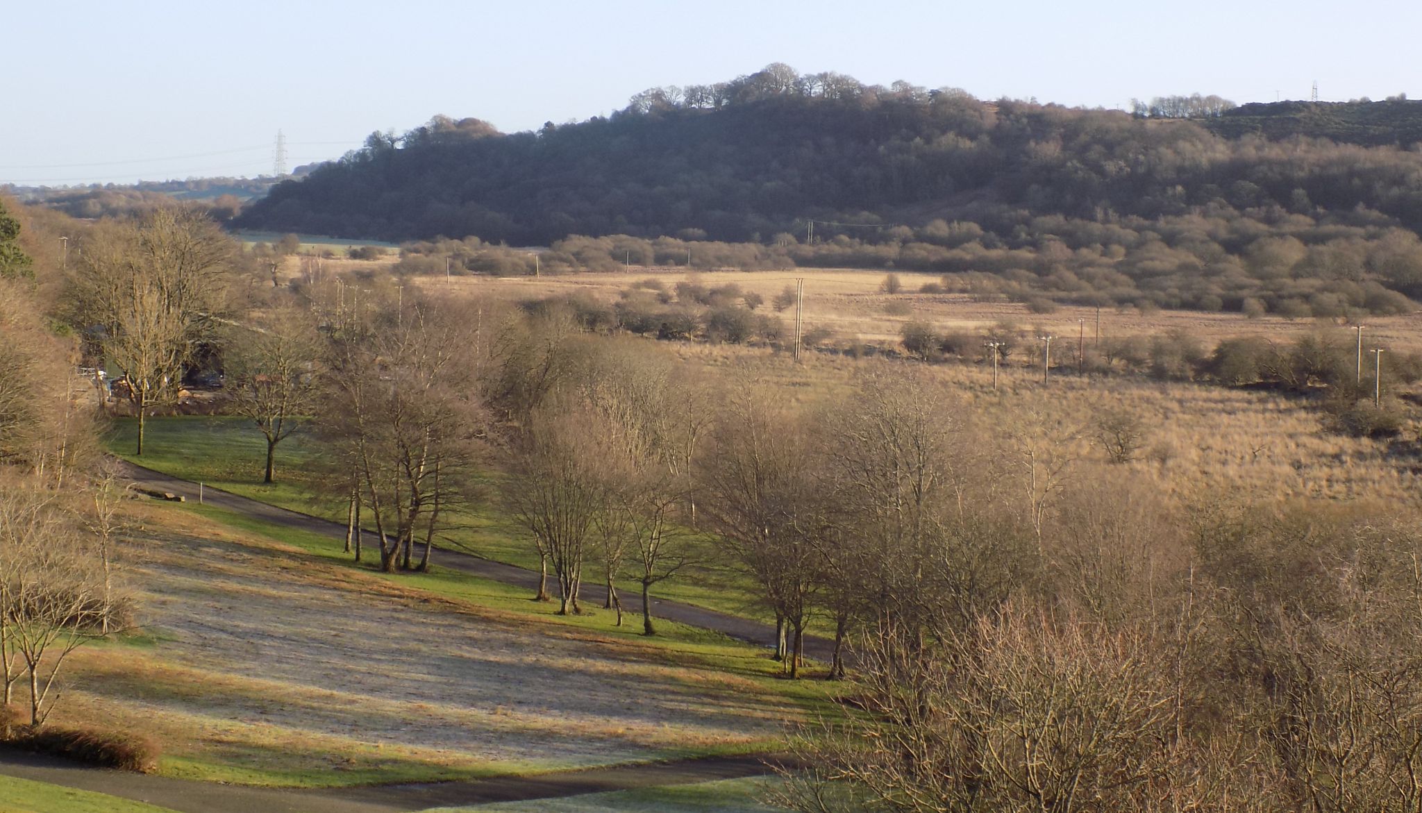 Croy Hill from Auchinstarry Park