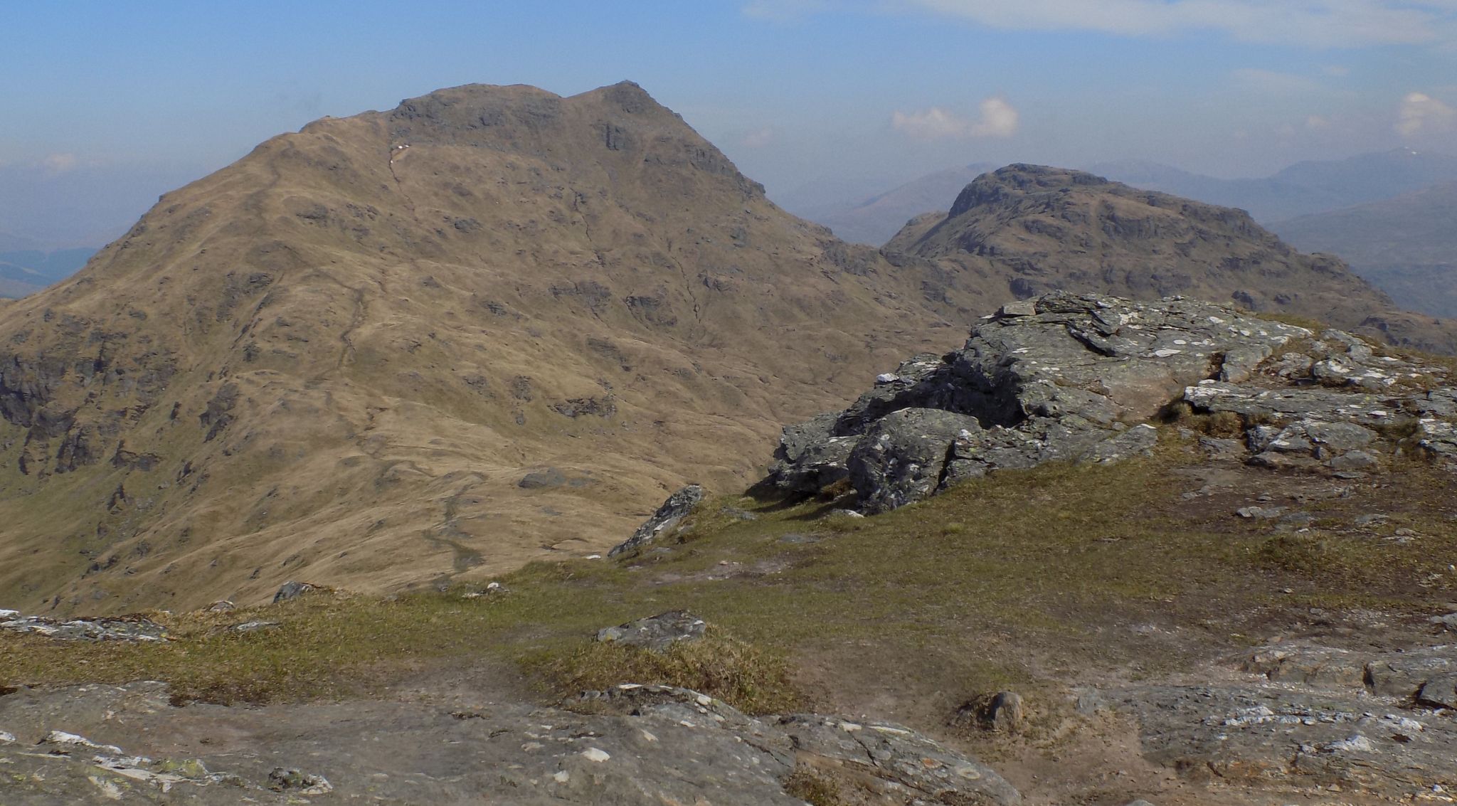 Cruach Ardrain from Beinn Tulaichean