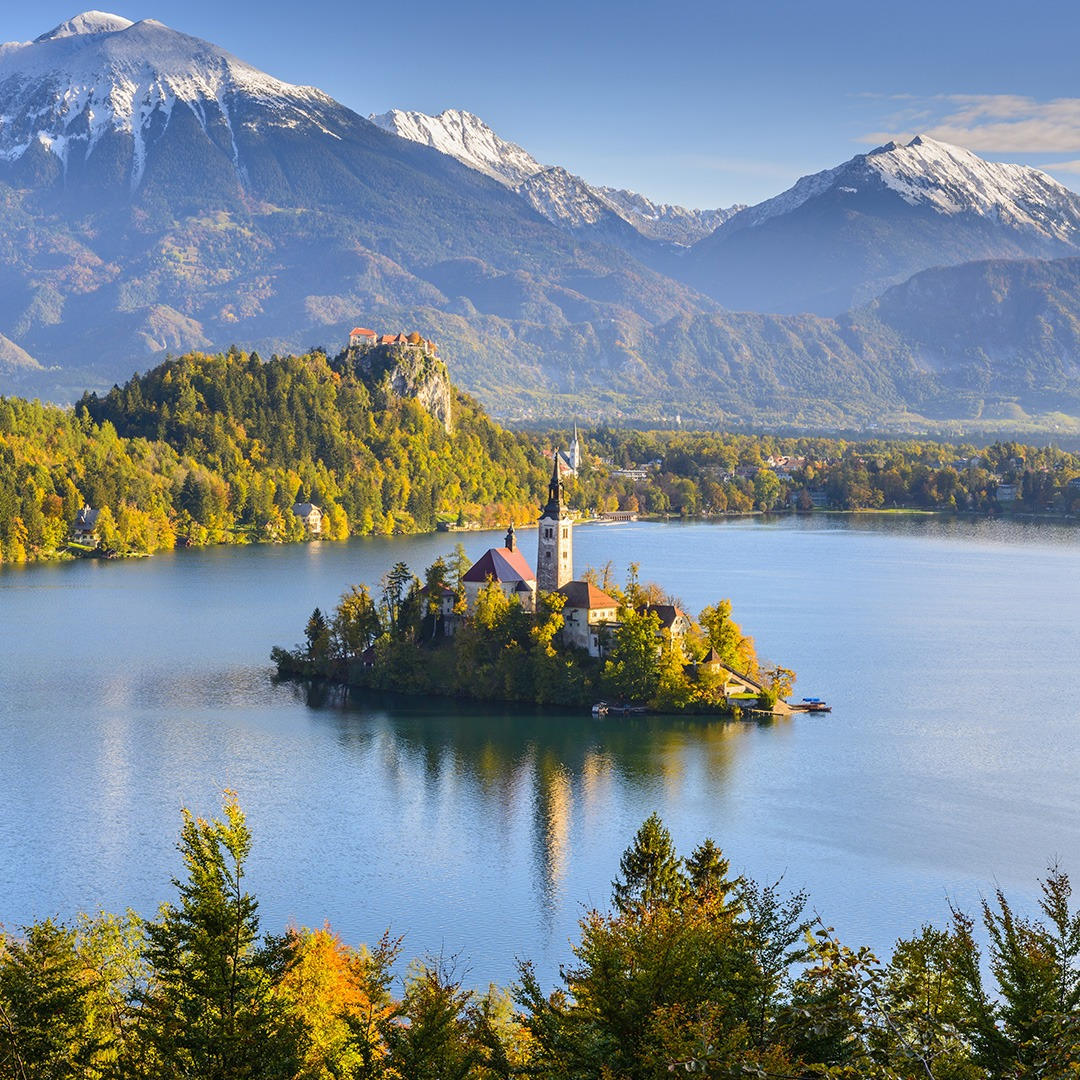 Lake Bled in Slovenia