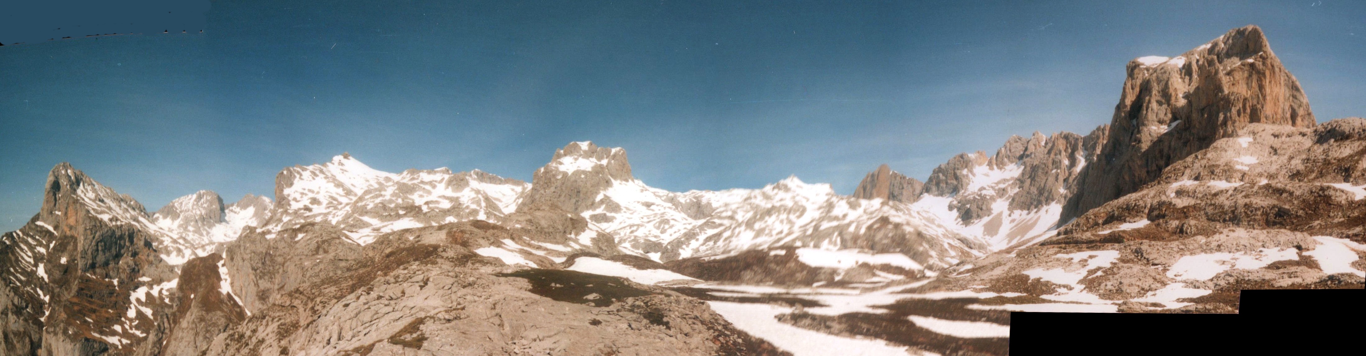 Panorama from Picos S. Carlos, Picos de Europa