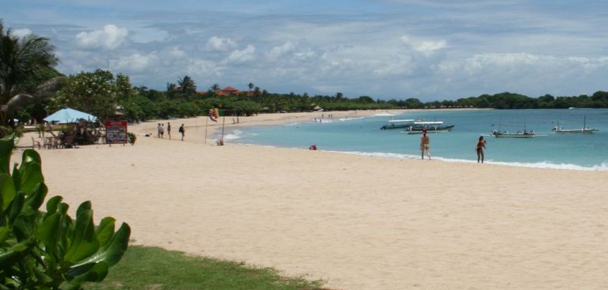 Nusa Dua Beach on the Indonesian Island of Bali