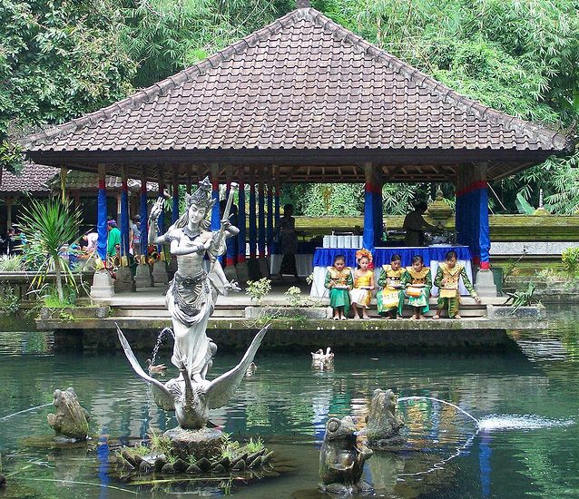 Temple on the Indonesian Island of Bali