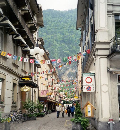 Interlaken in Switzerland