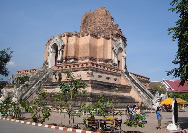 Wat Chedi Luang in Chiang Mai