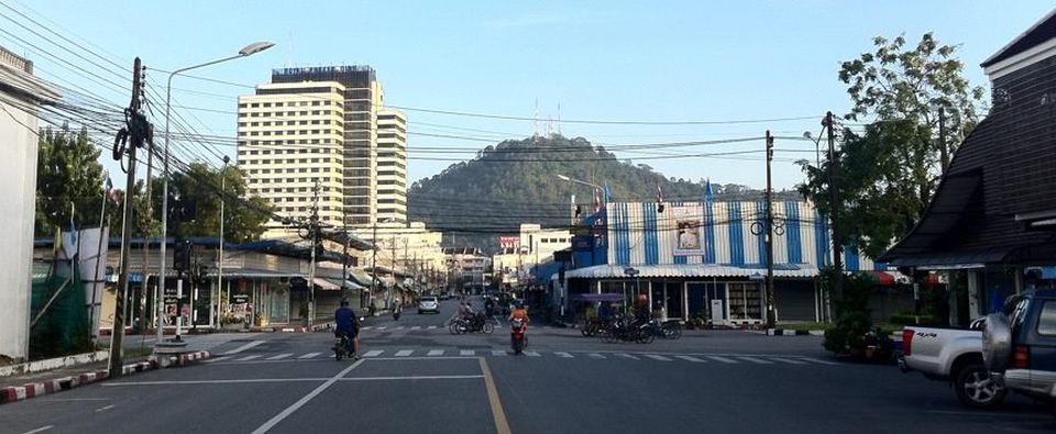 Phuket Town on Ko Phuket in Southern Thailand