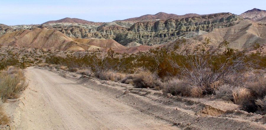 Dirt Road at Rainbow Basin