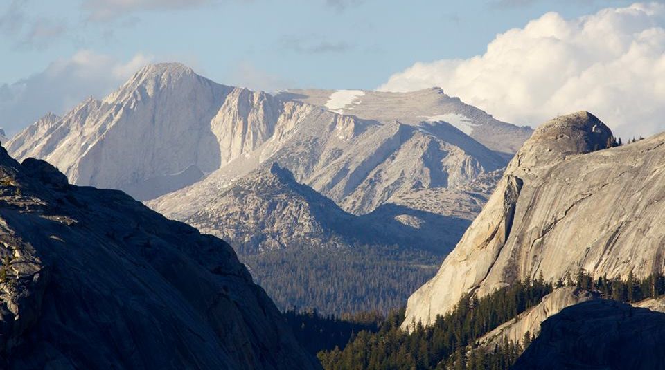 Mount Conness from Yosemite Valley