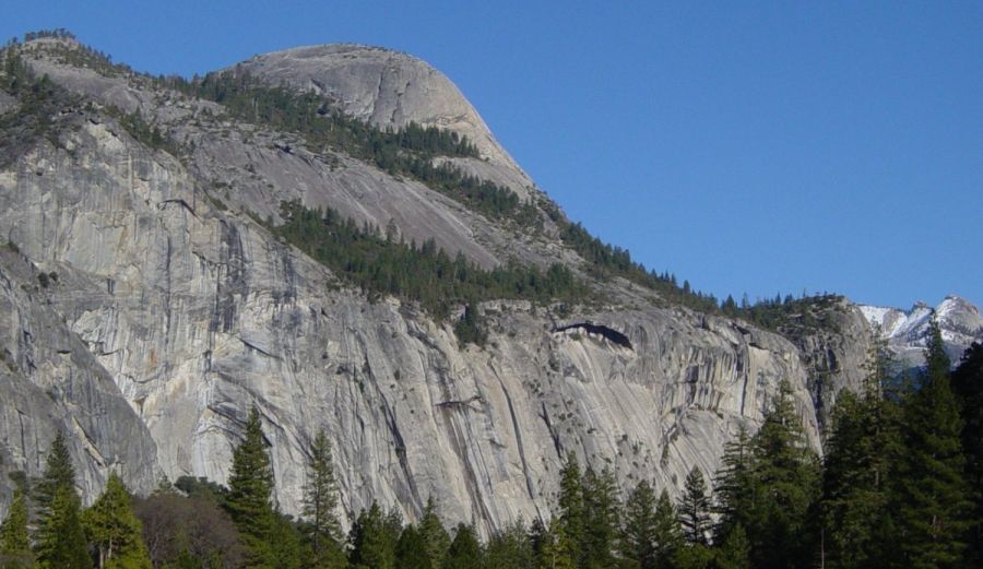 North Dome in Yosemite Valley