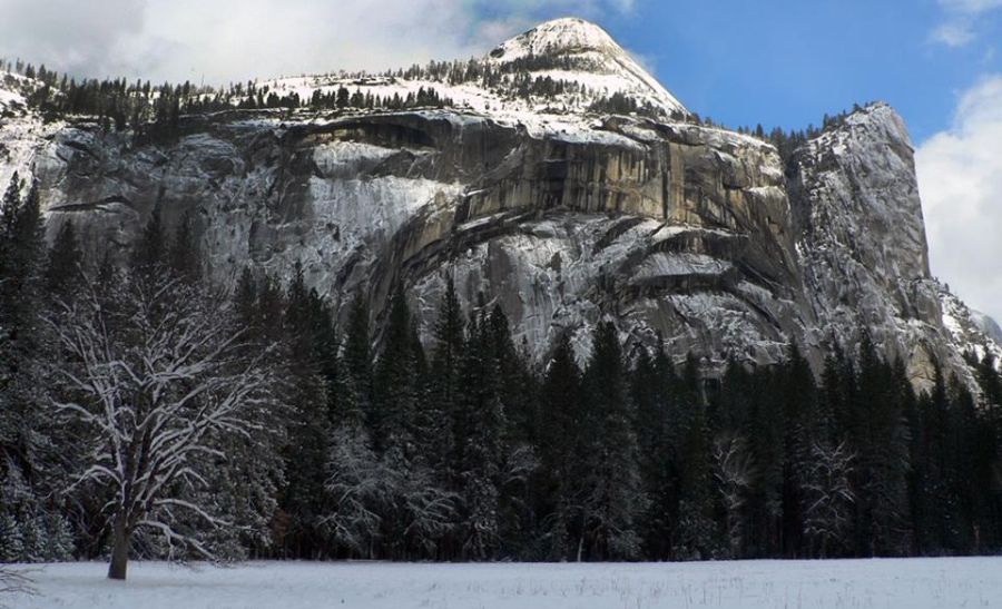 North Dome in Yosemite Valley