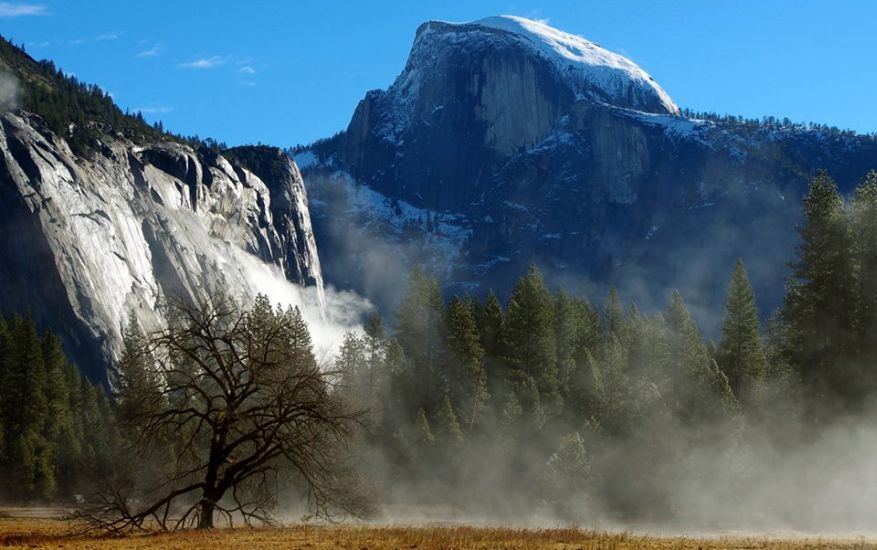 Half Dome in Yosemite Valley