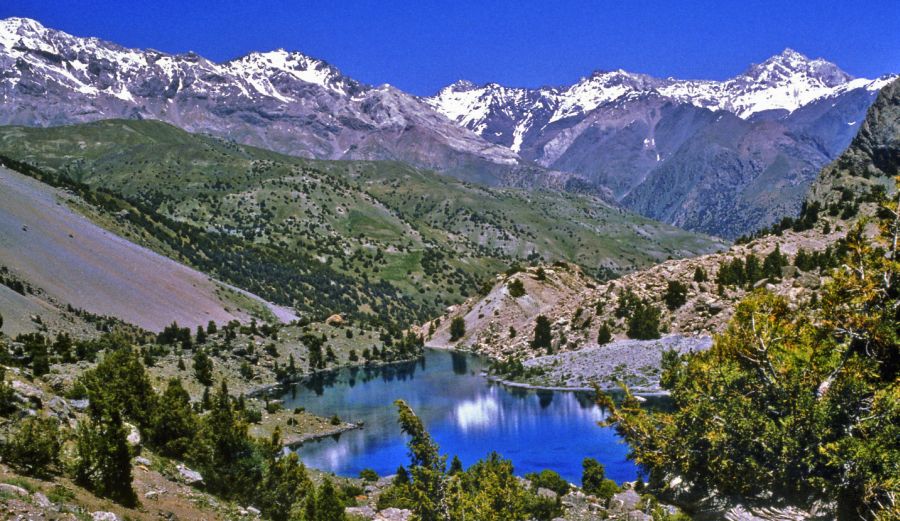 Fann Mountains ( Pamiro-Alai ) of Tadjikistan, Central Asia